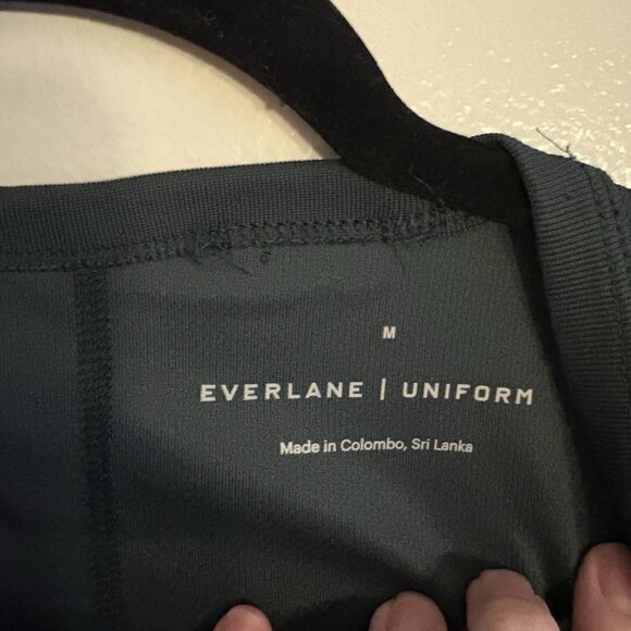 Everlane Uniform Men M Evergreen Mesh Short Sleeve Lightweight The Sport Tee - Picture 9 of 11